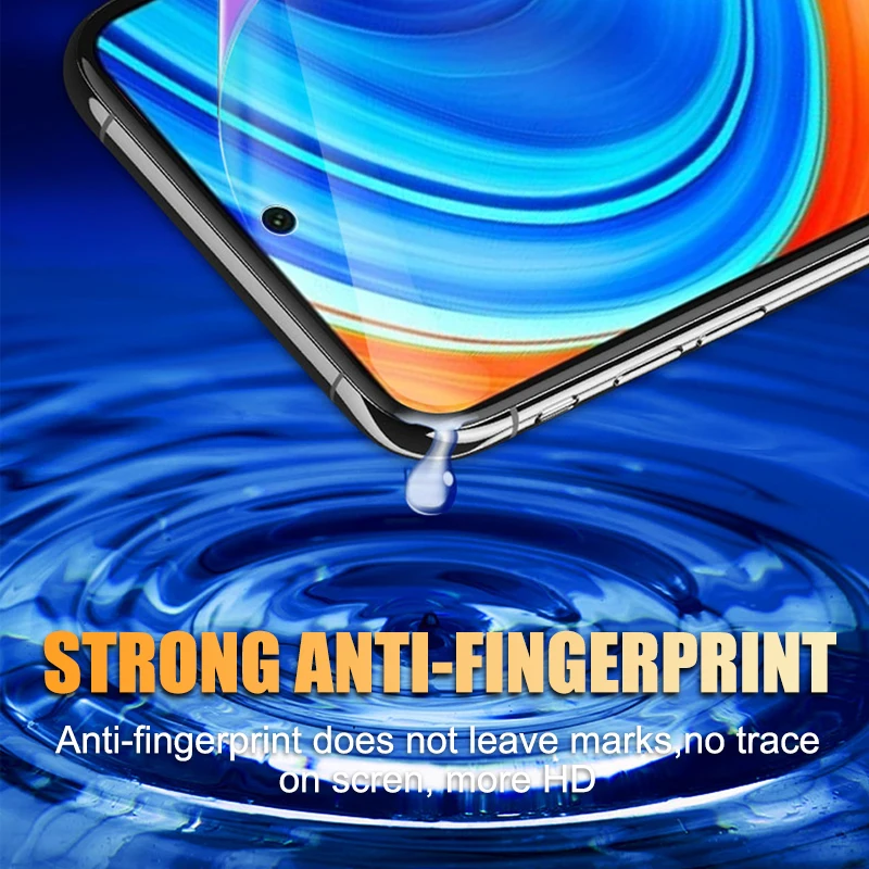 Pellicola 9D Hydrogel per Xiaomi Redmi 9 8 8A 10X Pro pellicola protettiva per schermo Redmi Note 9S 8 8T 9 Pro Max vetro protettivo di sicurezza