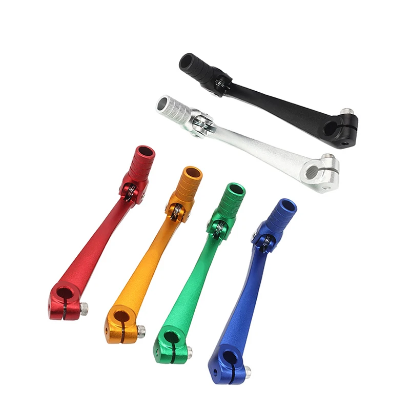 

Motorcycle CNC Al Alloy Folding Gear Shift Lever Fit Kayo Apollo Bosuer 110/125/140/150/160/250cc Dirt Bike Pit Bikes