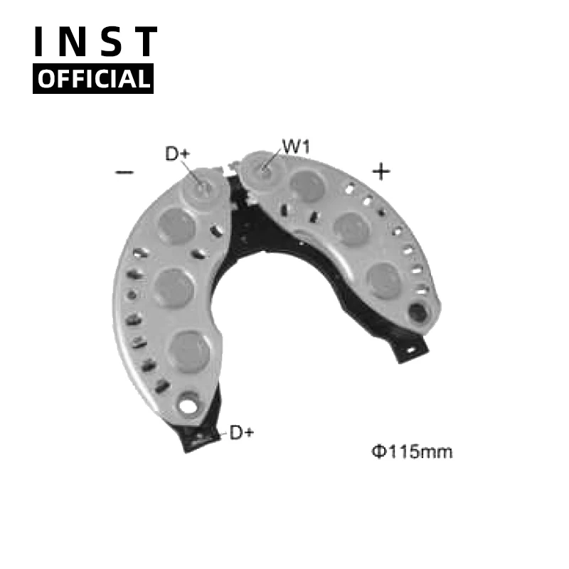 ALTERNATOR GENERATORS RECTIFIER BRIDGE FOR IPR103 139668 172-40036 M8060 009-0232 21224163 A13N102 A13R169 A13R219 A13R261