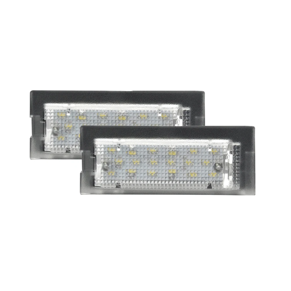 2Pcs LED License Plate Light Number Plate Lamp For BMW 5-Series E39 5-Door Wagon Touring 520i 520d 525i 525d 530i 530d 1996-2002