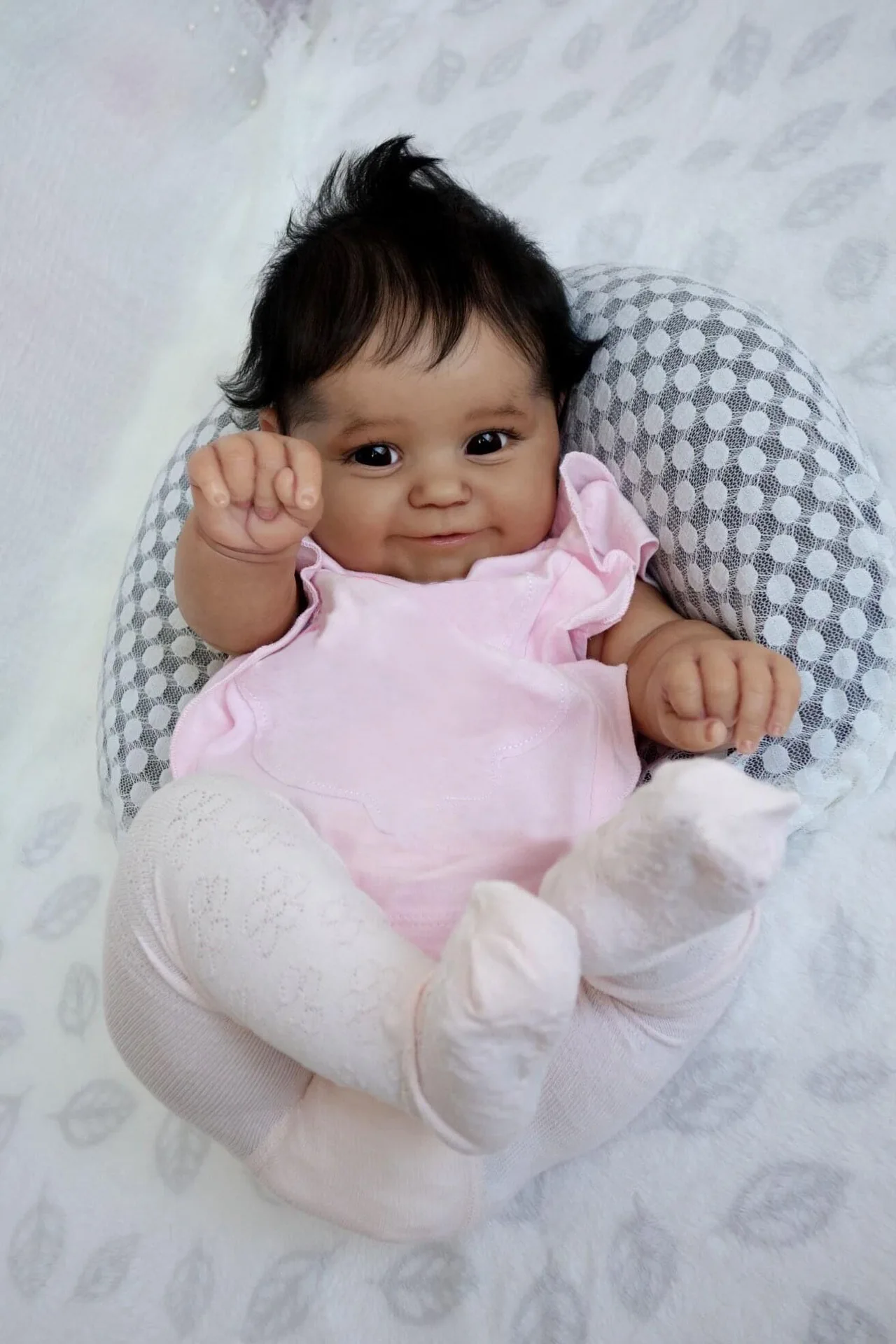 Reborn Baby Doll Soft Body Silicone Finished Painted Silicon Vinyl 20 inch Boy Girl Toy Beautiful Doll Real Touch Kids Toy Gifts