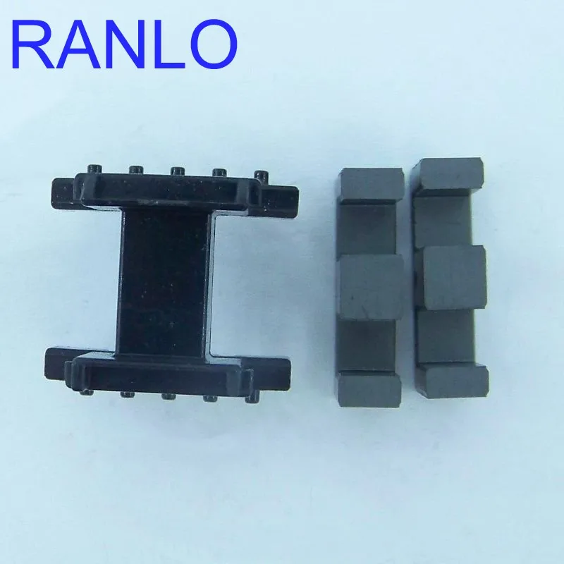 EF20/10/6  10pin Horizontal Transformer Bobbin Frame Magnet Ferrite Core