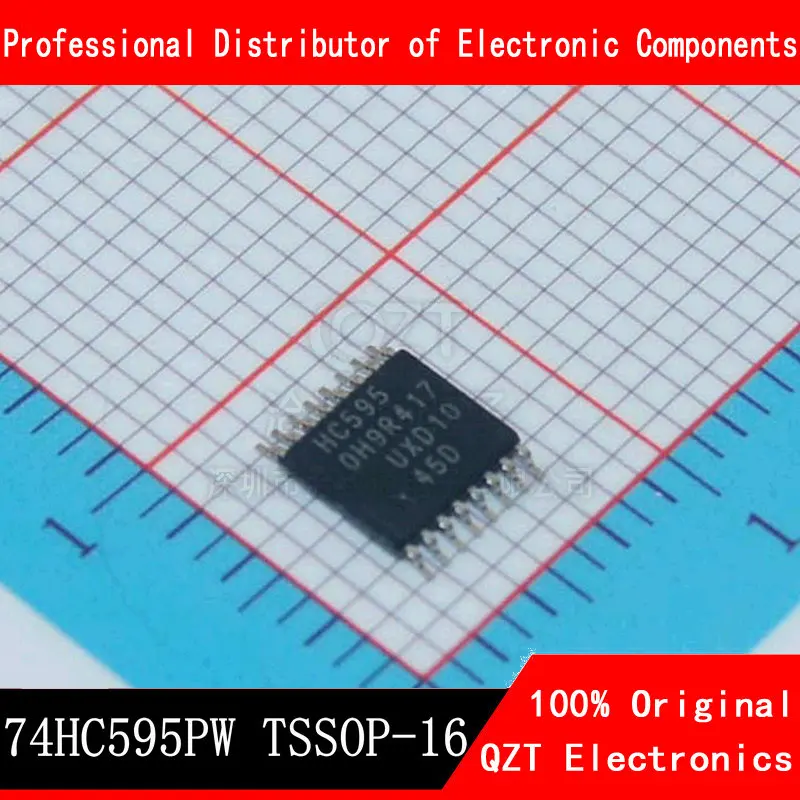 

10pcs 74HC595PW TSSOP-16 74HC595 TSSOP16 HC595PW TSSOP SN74HC595PWR SMD new original