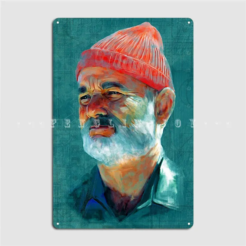 A Tribute To Bill Murray Metal Sign Cinema Garage Bar Cave Create Poster Tin Sign Posters