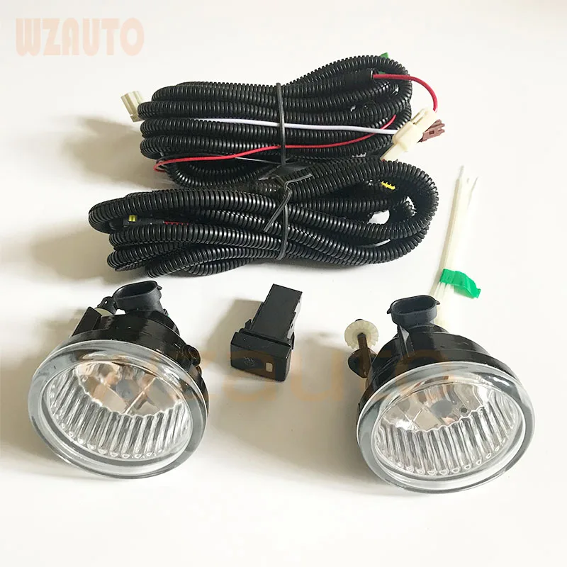 Assy luz de nevoeiro do carro conjunto da lâmpada nevoeiro para daihatsu terios/bego 2007 2008 2009/terios 2013 com interruptor chicote chicote chicote kit