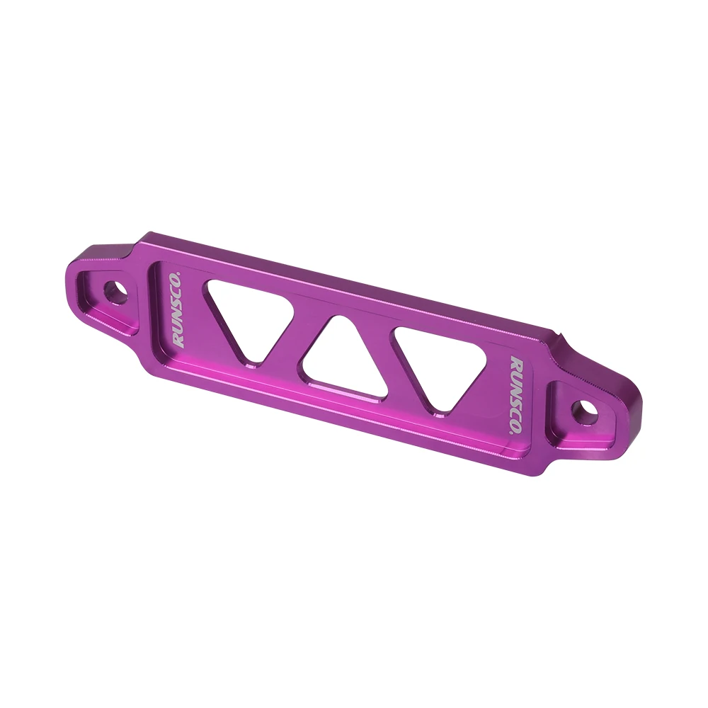 Aluminium Billet Auto Batterie Tie Down Befestigen Halterung Halter Klammer Für Honda Civic ACURA INTEGRA Blau Rot Gold Grün Schwarz 145mm – Detail 18