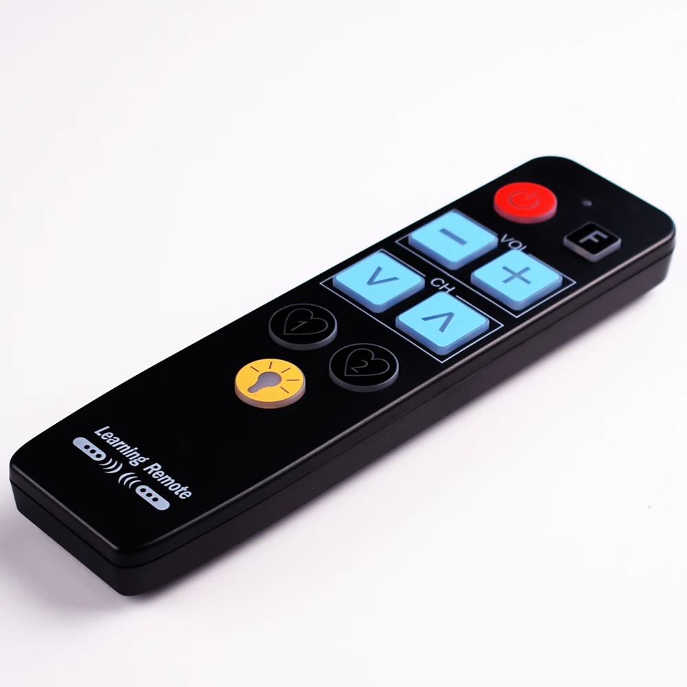 9 Buttons Learn Remote Control  for TV DVD DVB STB VCR HIFI Receiver TV-BOX  heater , Universal  Remot controller with backlit