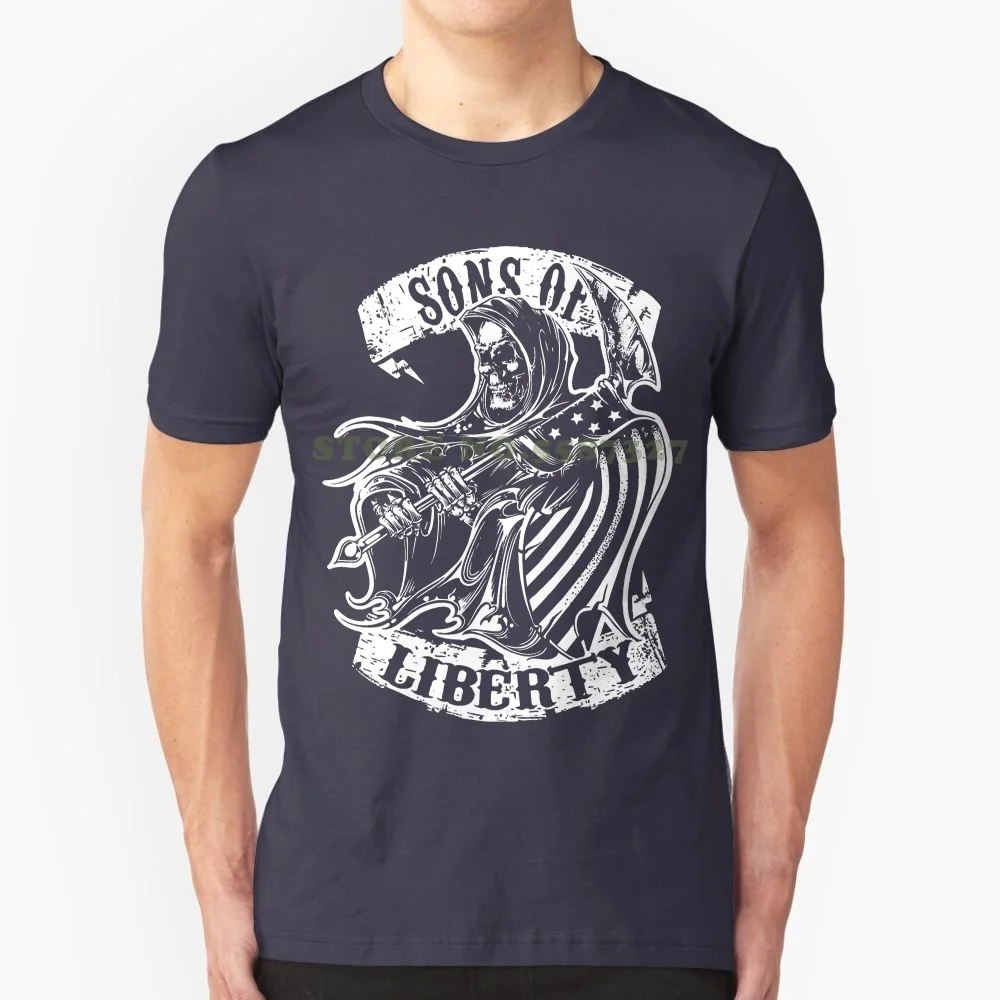 Fashion New Arrival Simple Sons Of Libery Sons Of Liberty Reaper . T Shirt. Made In Usa