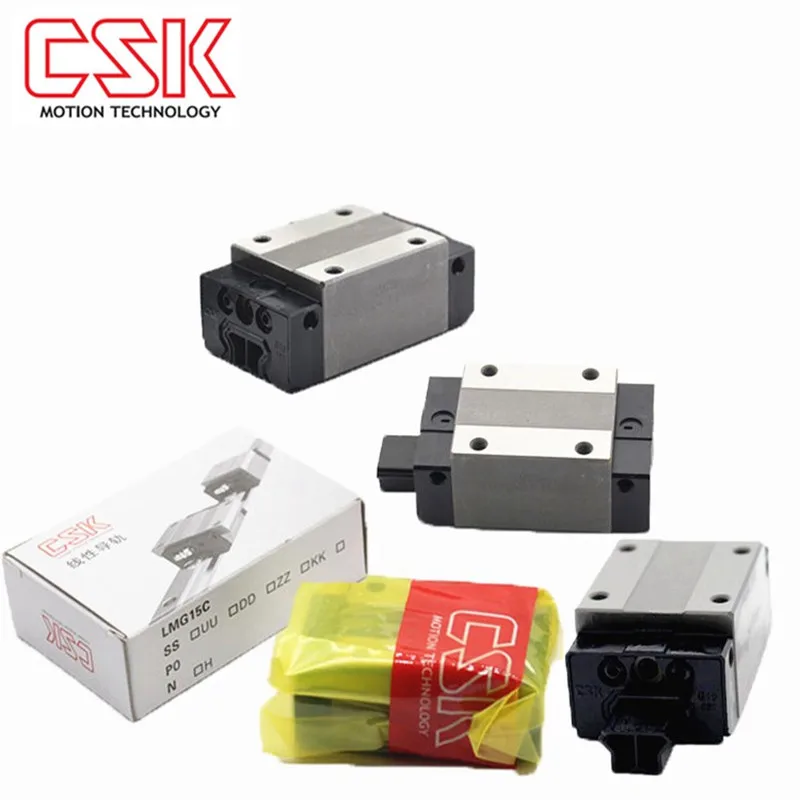 Imagem -05 - Bloco de Guia Linear Original Taiwan Csk Lmg15t Lmg15h Lmg20h Lmg25h Lmg30h Lmg15c Lmg20c Lmg25c Lmg30c Lmg20t Lmg25t Lmg20lc