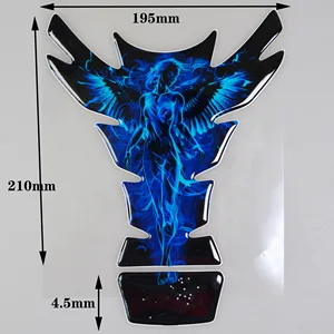 Universal Tankpad Motorrad, Tankkissen, 3D -Tankkissen -Klebstoffe, Ölgasschutz, Suzuki Yamaha Tankschutz Freischlüsselungsschlüsselkette 6 Hauptverkauf Leuchtturm GSX 750F - №1