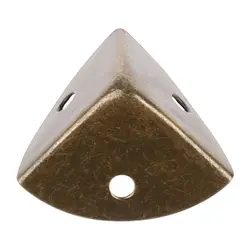 Metal Corner Protector Suitcase Cabinets Edge Safety Guard Antique Bronze Wrap Angle for Box Shelf Bracket Furniture