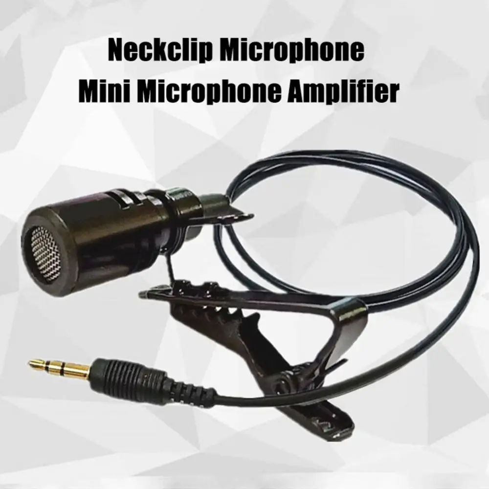 Di Động Clip Ve Áo Lavalier Microphone 3.5Mm Jack Mini Có Dây Mic Condenser Microfono Cho iPhone Điện Thoại Thông Minh Samsung