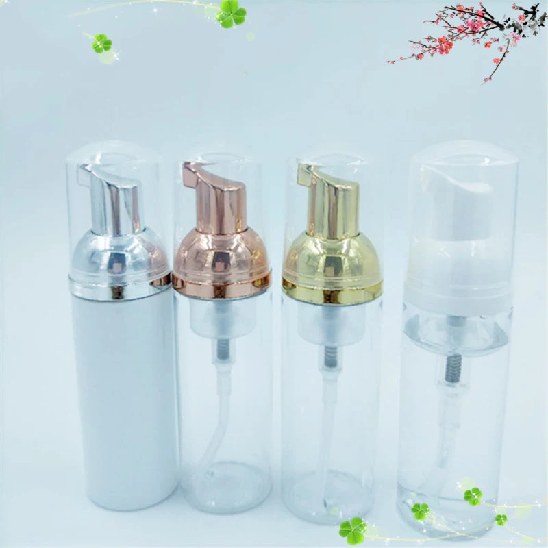 

10pcs/lot 30ml 60ml 80ml 100ml Plastic Foamer Pump Bottle Empty Face Lashes Cleanser Cosmetic Bottle Soap Dispenser Foam bottle