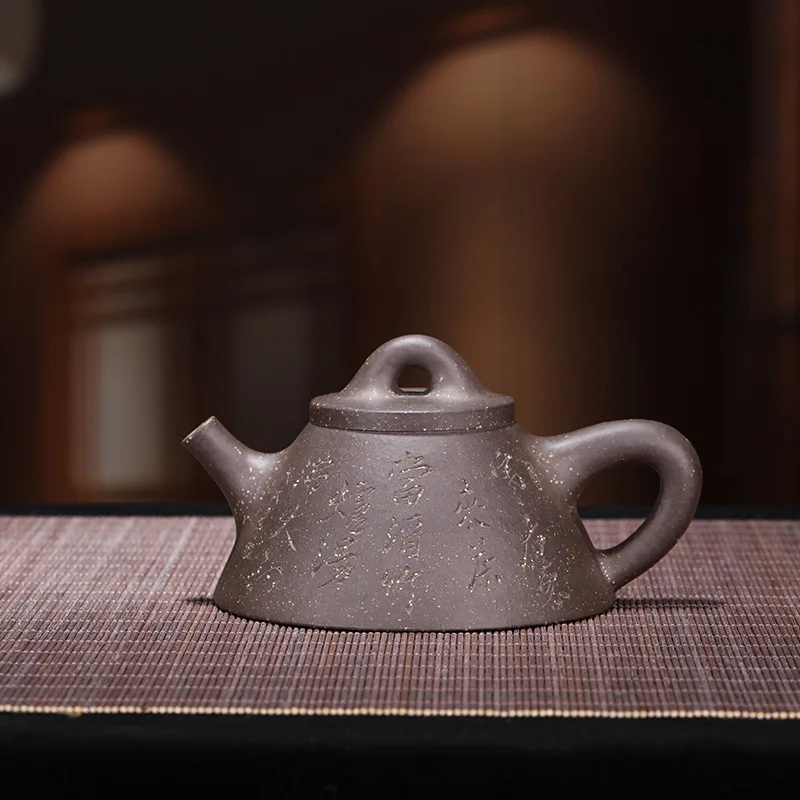 Yixing are recommended by Shao Meihua all hand sand ore sharply ba wang shi gourd ladle pot teapot tea set