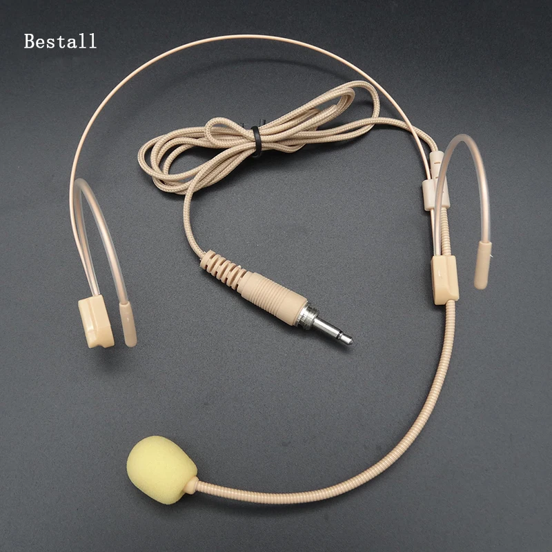 Headset Condensator Headset Microfoon Draadloze Body-Pack Zender 3.5 Mm Plug