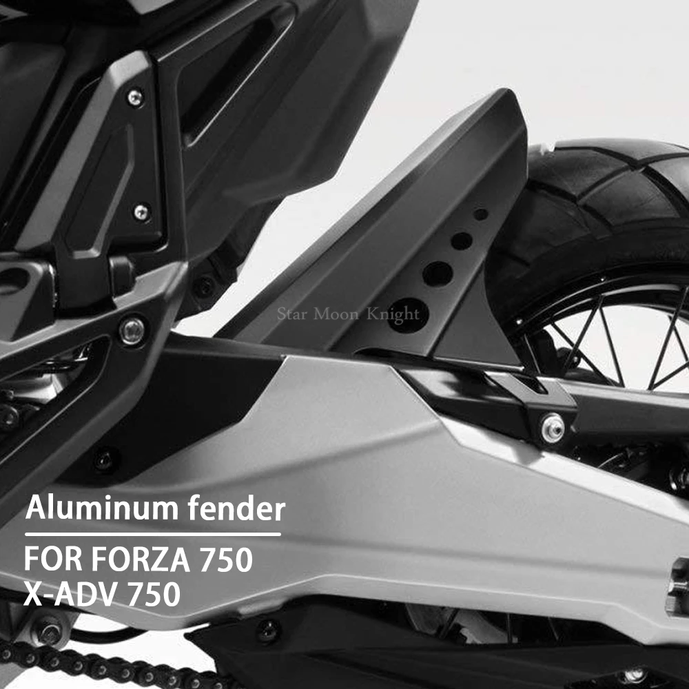 Motorcycle Aluminum Rear Hugger Mudguard Fender Rear Extender Extension Guard Fit For Forza750 X-ADV XADV750