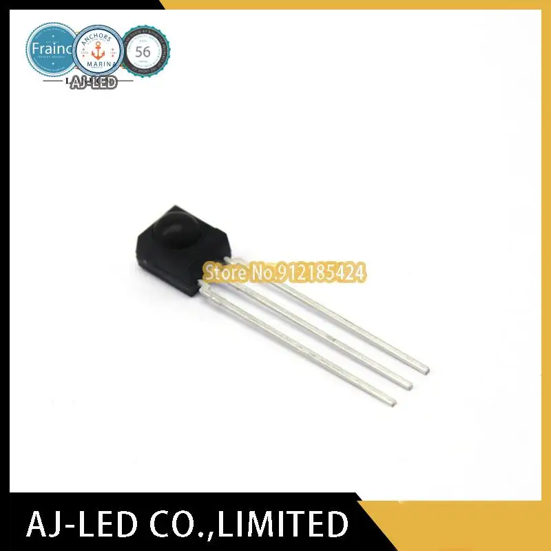 

10pcs/lot TSOP4836 infrared receiving head, receiving tube frequency 36KHZ, sensing distance 45m