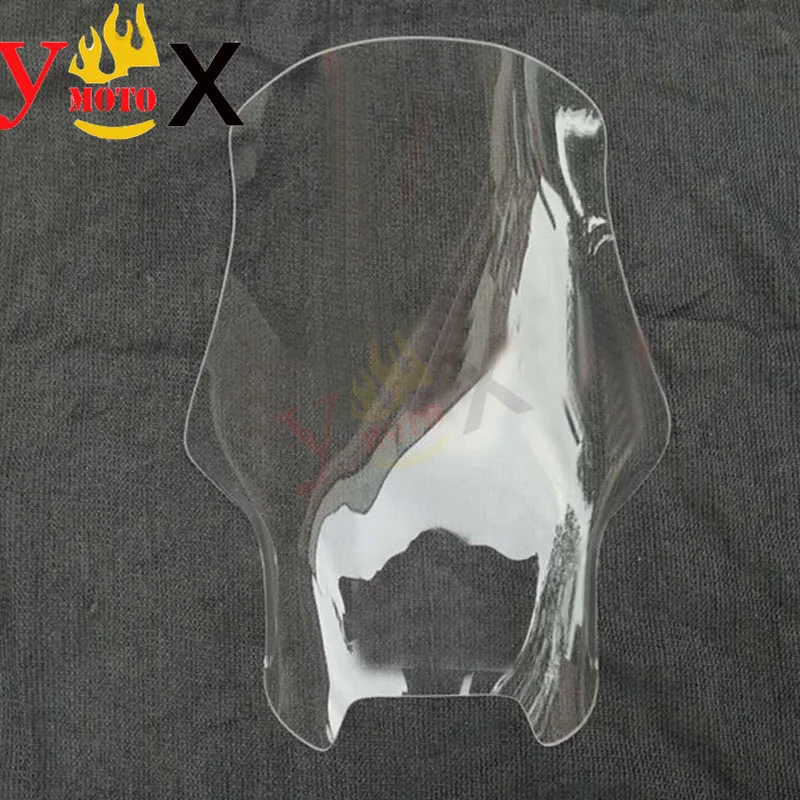 Rise Height Motorcycle Clear Windshield Windscreen Deflector Airflow For KAWASAKI VERSYS 650 KLE650 2010-2013 2011 2012