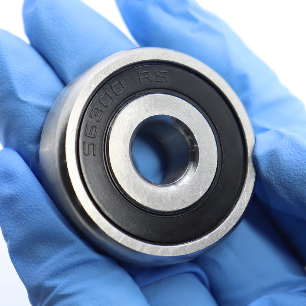 

10PCS S6300RS Bearing 10*35*11 mm ABEC-3 440C Stainless Steel S 6300RS Ball Bearings 6300 Stainless Steel Ball Bearing