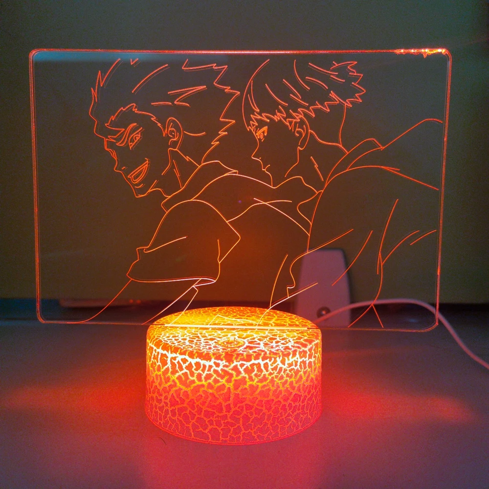 

Devilman Crybaby Led Night Light Anime for Bedroom Decor Kids child Birthday Gift Manga Table lamp