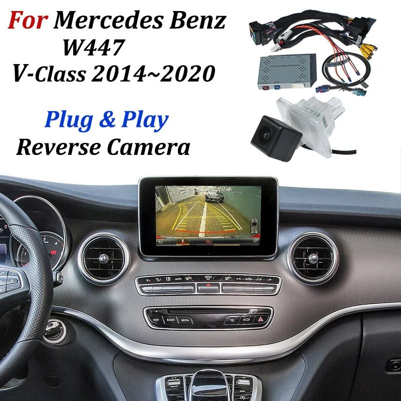 Rearview Parking Camera For Mercedes Benz V Class W447 2015-2018 Original Display Screen Front Rear View Backup Reversing CAM