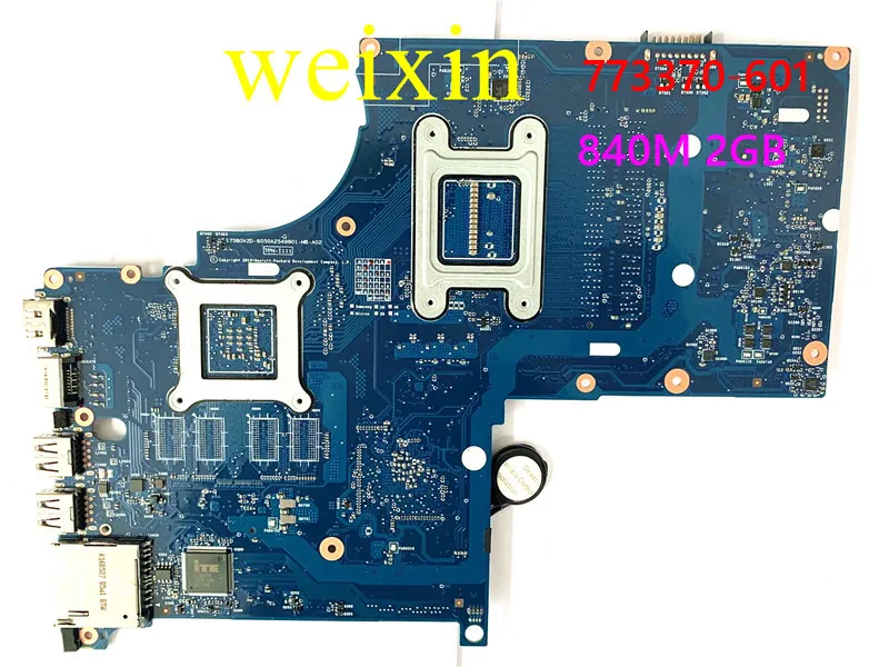 Original 773370-601 FOR HP ENVY 17-J01 17-J HM87 Laptop Motherboard 840M 2GB  Mainboard 100% test ok