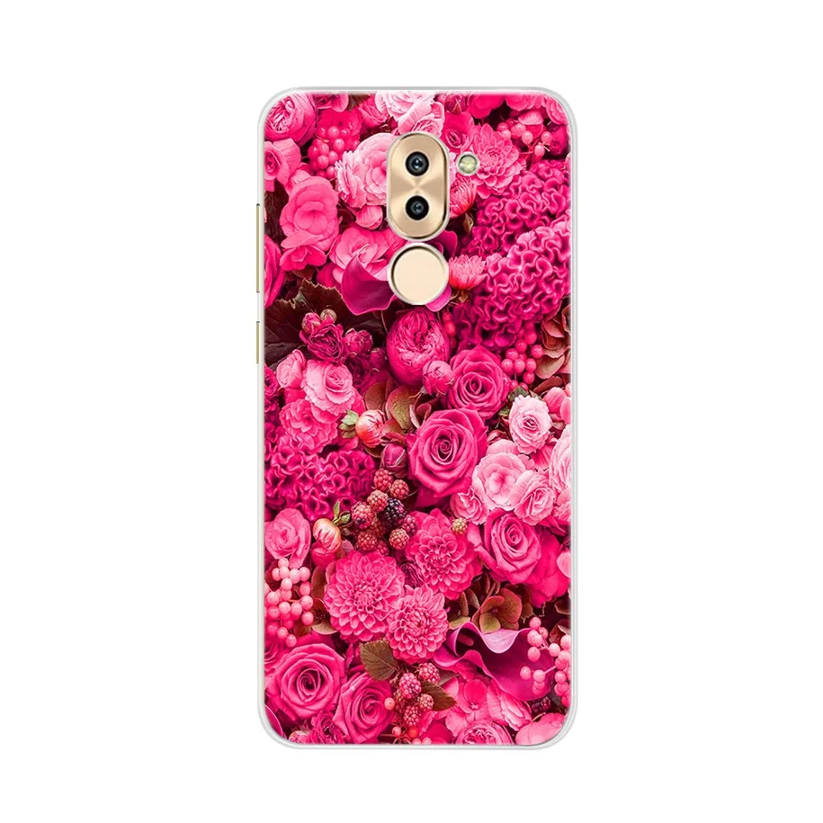 Silicone Cover For Huawei Honor 6X Case Cute Butterfly TPU Phone Case on Honor 5X X5 Coque For Huawei GR5 2017 2016 Honor6X Capa