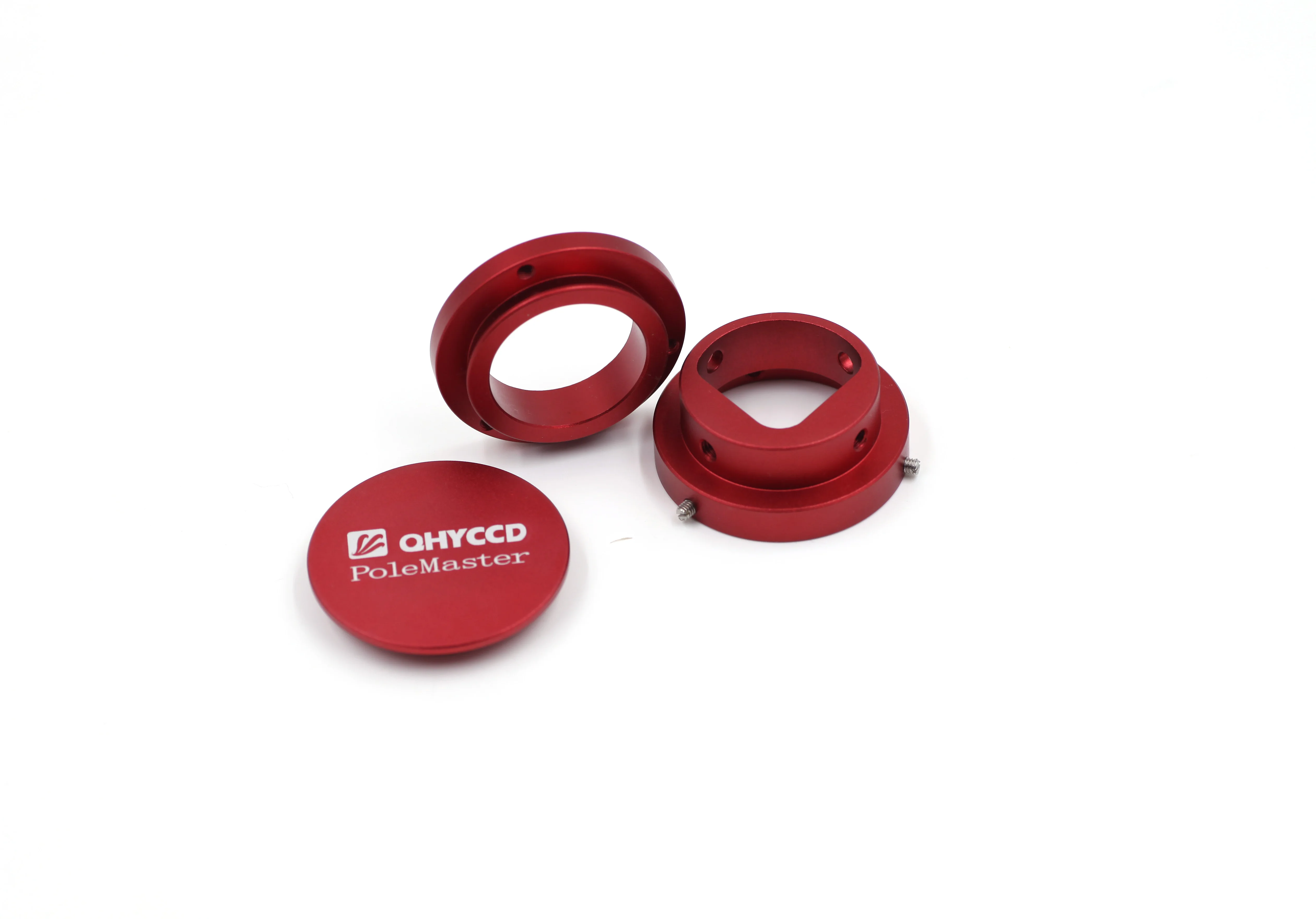 QHYCCD POLEMASTER Adapterring für CGEM EQ6 Tak AP900 AVX MX AT HEQ5 EM11 IEQ30 IEQ45 SXD2 SX-4 EM200 EQ8 NJP G11 EM400 – Detail 3