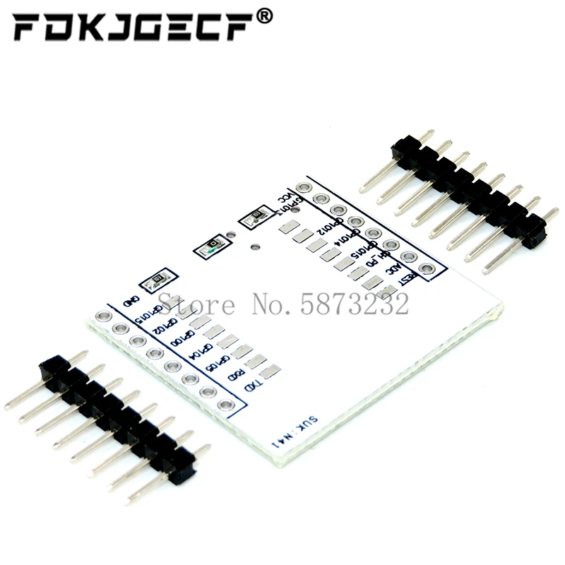 ESP8266 serial WIFI Module Adapter Plate Applies to ESP-07, ESP-12F, ESP-12E Wireless Board for arduino