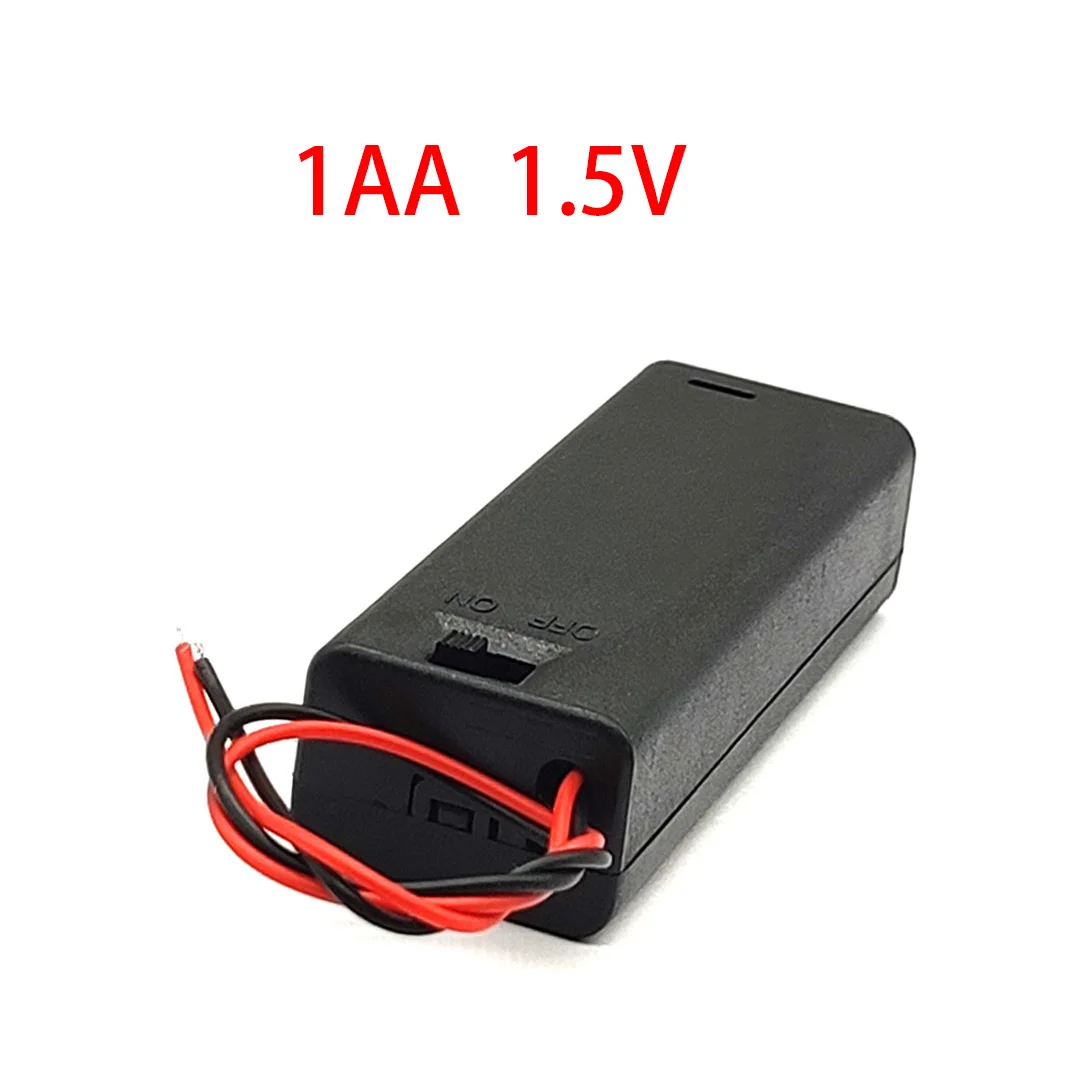 1/2/3/4 Slot AA Battery Case 1.5V/3V/4.5V/6V AA Battery Holder AA Box AA Battery Storage Case With Switch