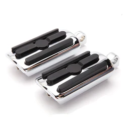 2pcs Motorcycle Footpegs Footrests Pedals fit for Harley Sportster 1200 Roadster XL1200R Bob FXDB SuperLow XL883L VRSCD