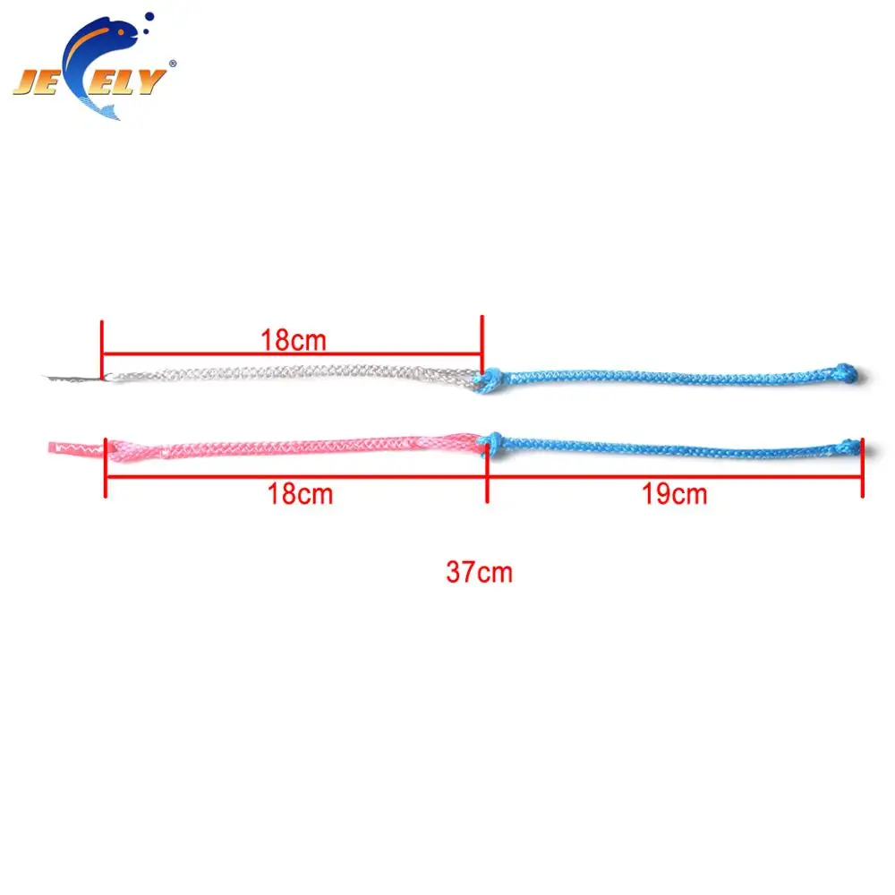 4PCS/SET Kitesurfing Kite 4 Line Pigtails 1000KG 2 Blue Red Gray For Bar Repair