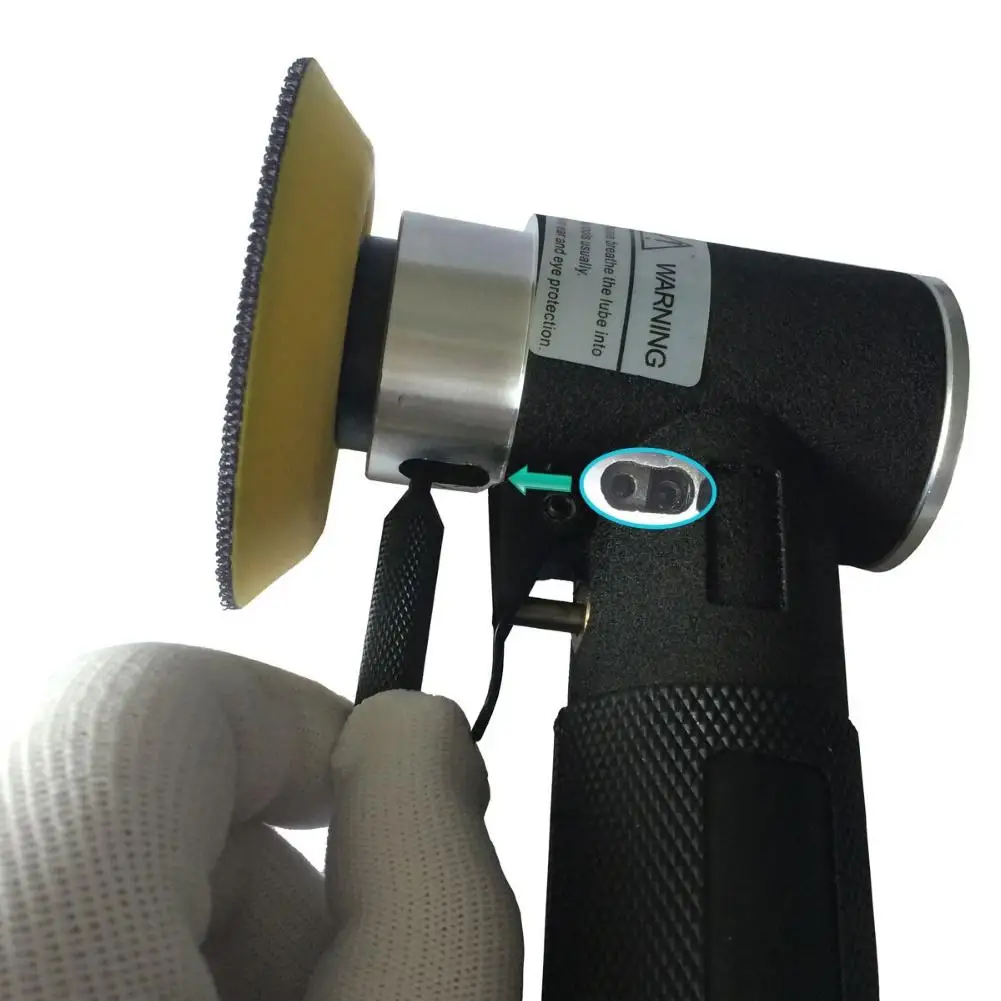 Imagem -03 - Lixadeira Excêntrica Pneumática Polimento e Moagem Máquina Hardware At1500 90 Graus
