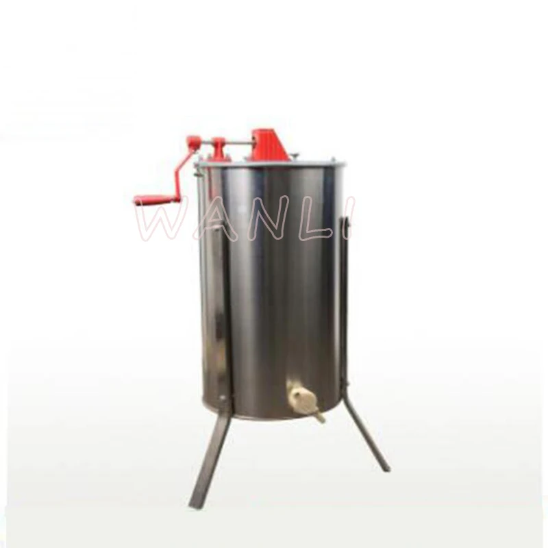 304 Stainless Steel manual Two-Frame honey Shaker Honeycomb With a Stand, Honey, Two Boxes, Honey Extractor Beekeeping Equipment