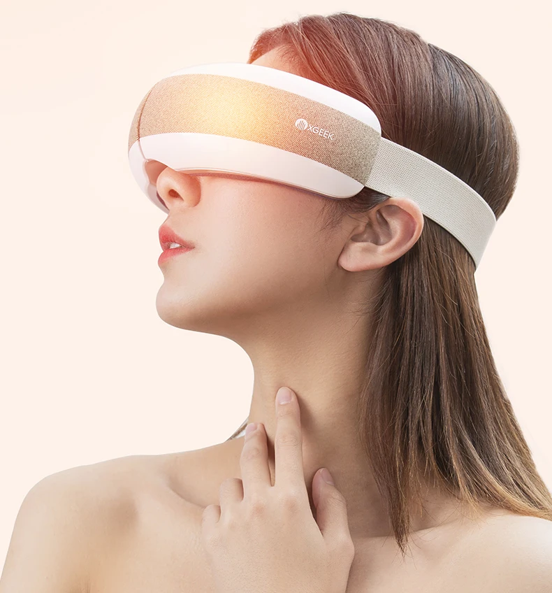 Xiaomi XGEEK E6 Smart 4 Modes Bluetooth Music Eye Massager Hot Compress Kneading Pressing Foldable Eye Patch