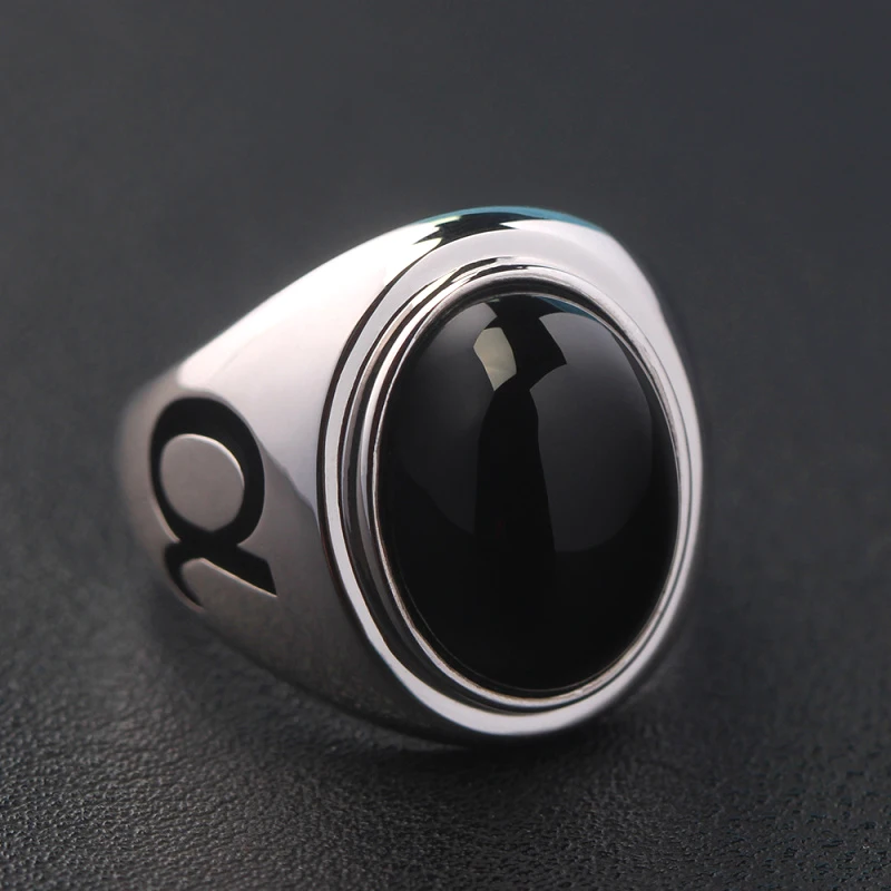 Alpha Beta α β Greek Initial Gamma Capital Letter 925 Sterling Silver Ring
