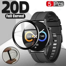 20D Curved Edge Protective Film Cover For IMILAB W12 SW11L KW66 Full Screen Protector Smart Watch Accessories (Not Glass)