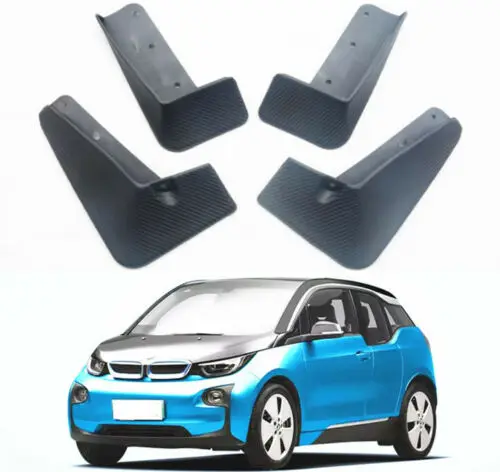 

4PCS Front Rear Exterior Mudflaps for BMW I3 I 3 electric Tire Mudguards fender Guards Mud flaps splash Guard Fender accessories