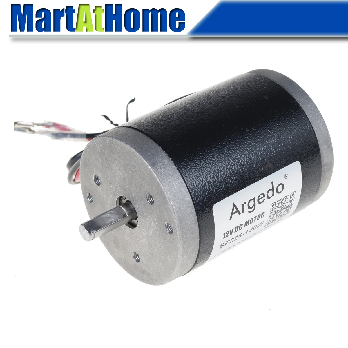 Argedo 12~24V 120W 150W DC Motor 3500~7000RPM High Torque Low Noise for Mini Lathe Machine, Electric Scooter