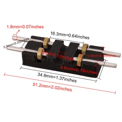 Ho 1:87 pociąg kolejowy kółka na bieżni toczące się koła jezdne kółka stojak na toki koła na stoisko do lokomotywy 1pc/2pcs