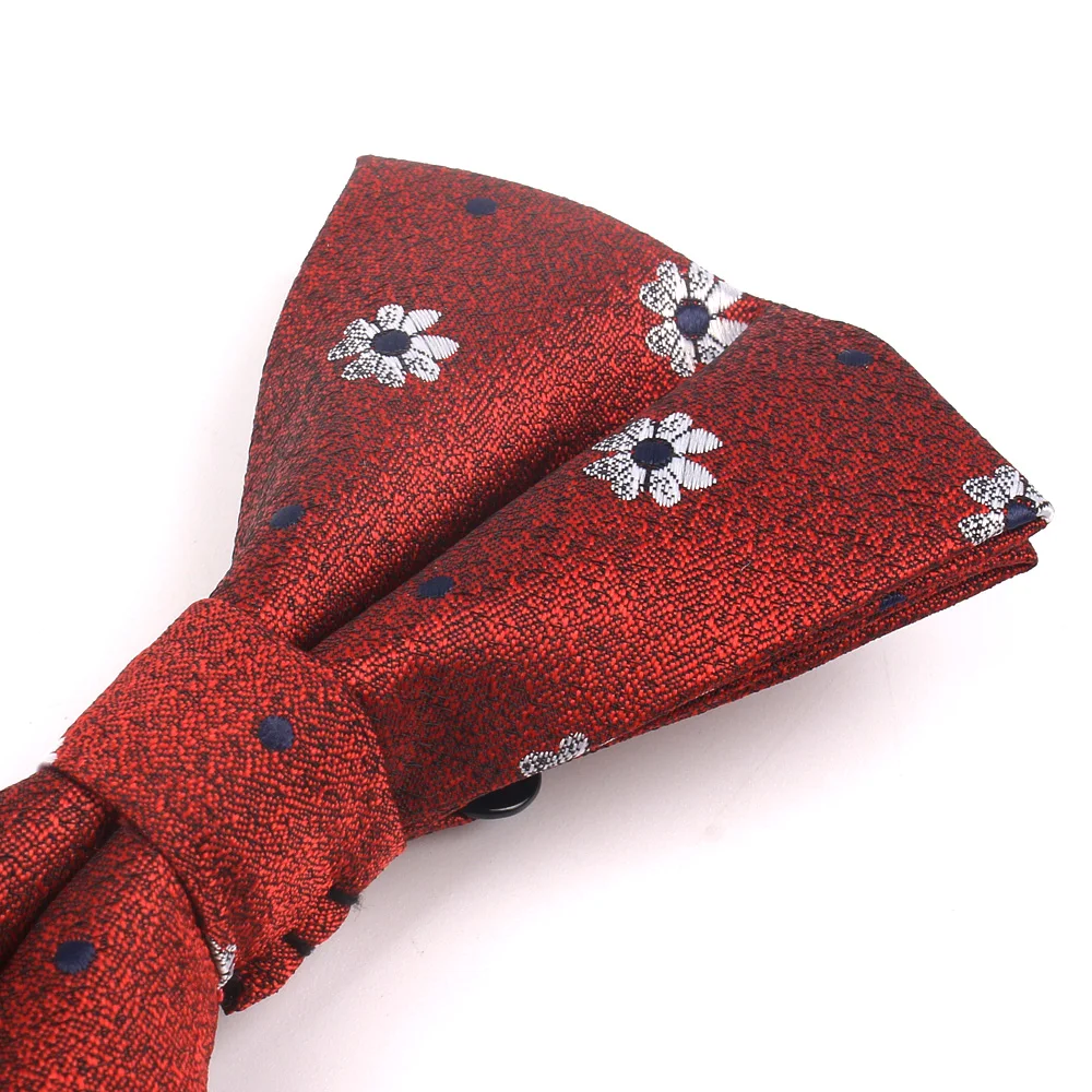 Men Bow Tie Classic Bowtie For Men Women Business Wedding Adult Floral Bow Ties Butterfly Suits Cravats Jacquard Bowties