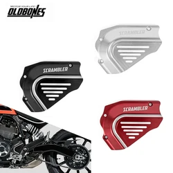 Aluminum Front Sprocket Chain Cover Guard protection 1PC Motorcycle Accessories For Ducati Scrambler 800