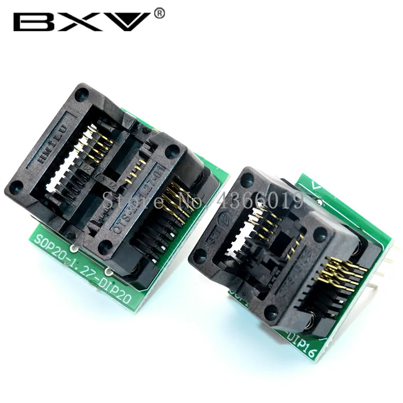 10pcs SOP8 to DIP8 SOP8 turn DIP8 SOIC8 to DIP8 IC socket Programmer adapter Socket for wide 150mil /200mil