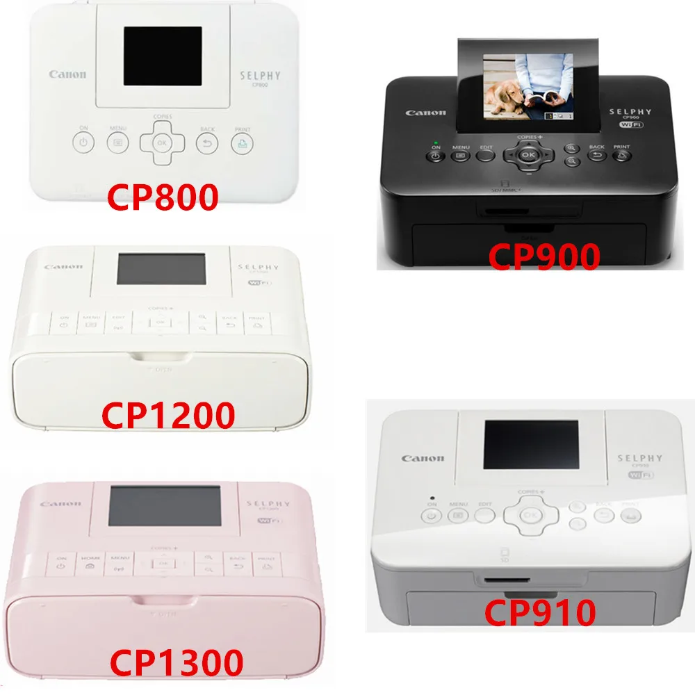 Cho Máy Canon Selphy Màu Giấy Bộ Nhỏ Gọn Máy In Ảnh CP1200 CP1300 CP910 CP900 3 Hộp Mực In KP 108IN KP-36IN