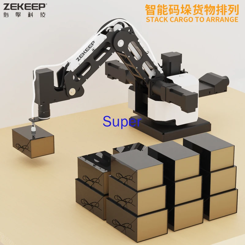 Finger Engine Four-axis Small Desktop 2KG Industrial Robotic Arm