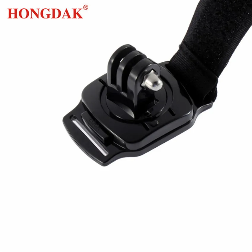 Hongdak สายคล้องมือนาฬิกาข้อมือเข็มขัดหมุน360องศาสายคล้องมือนาฬิกาข้อมือ Jogging Cycling Gym แขนสำหรับกีฬา Action กล้อง