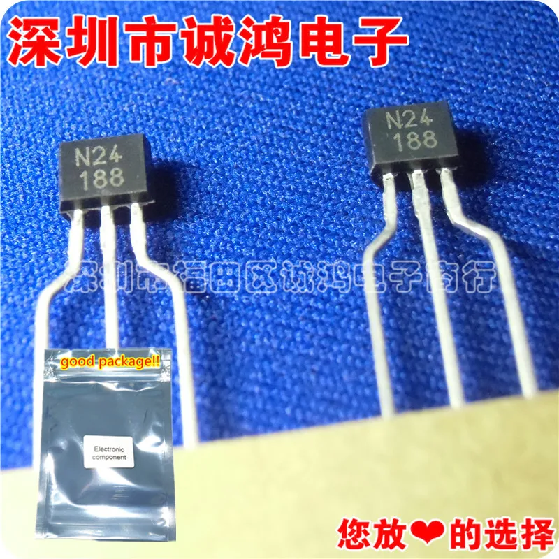 20pcs 100% new and orginal RT1N241S N24 TO-92S Transistor With Resistor For Switching Application Silicon in stock