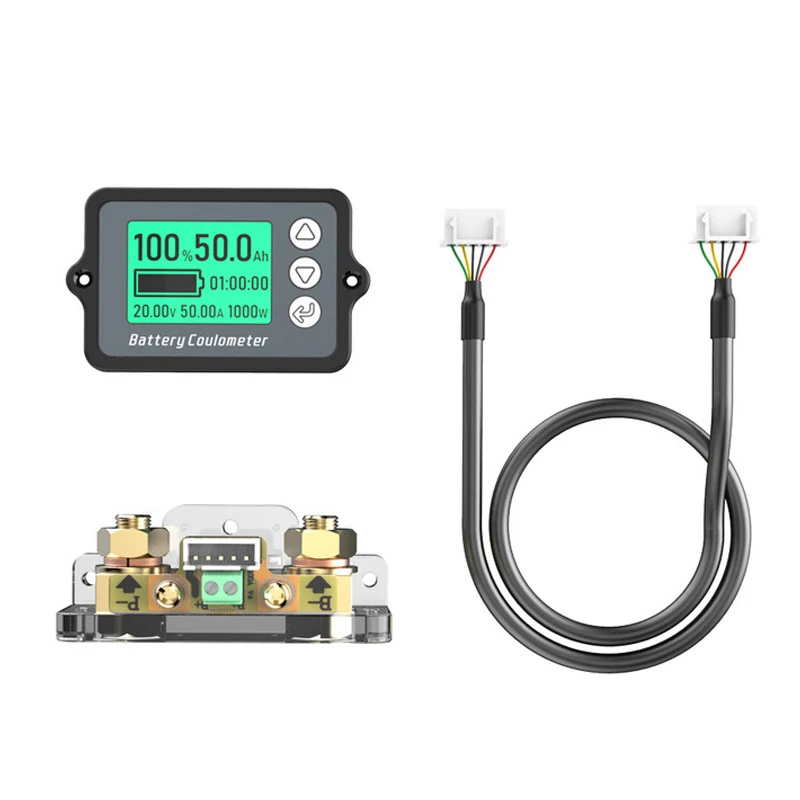 DC8-80V 50A Coulometer TK15 profesjonalny precyzyjny Tester baterii do licznika Coulomb LiFePo