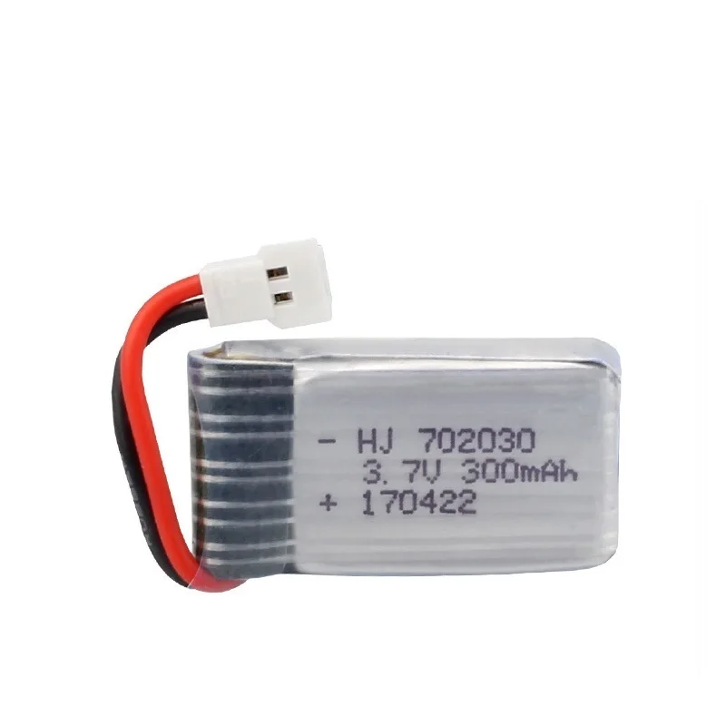 3.7V 300 MAh Pin Lipo Cho Hubsan H107 Syma X11C FY530 UDI U816 U830 F180 E55 FQ777 FQ17W Pin 25C 702030 Cho RC Drone Một Phần