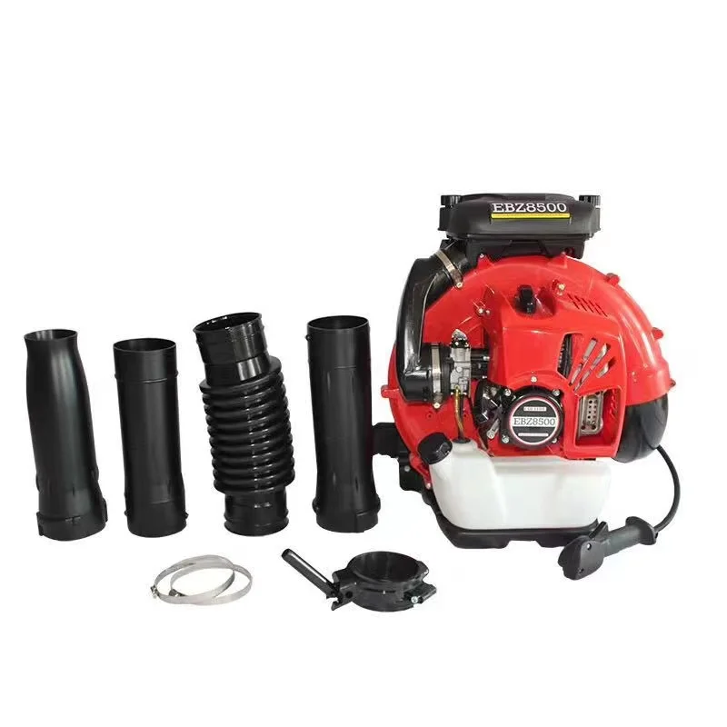 Imagem -02 - Garden Air Blower Gasolina Mochila Leaf Blower Extintor de Incêndio Gasolina Snow Blower Ferramentas Poderosas 6cc Ebz8500 2-stroke